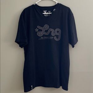 Embroidered LRG Lifted Research Group v neck
